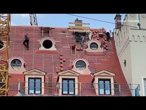 The city of Augsburg & Basilica of SS. Ulrich and Afra, Augsburg, Germany