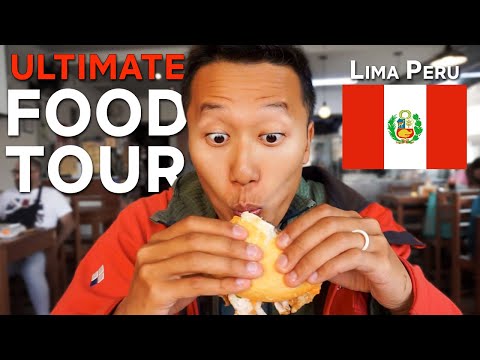 🇵🇪 ULTIMATE FOOD TOUR of LIMA, PERU (Ceviche, Chicharrón & Chinese food?!)