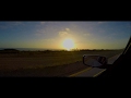 Sunset while driving on Pacific Coast Highway   (music : Maserati - The Language )