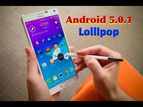 Samsung Galaxy Note 4 - Android 5.0.1 Lollipop (Official Update)