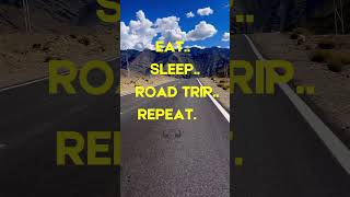 Eat.sleep.roadtrip.repeat. #countrymusic #acoustic #travelvlog #traveling #travel #journey #roadtrip