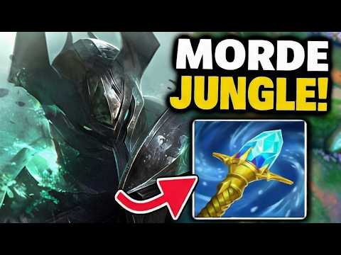 HOW to MORDEKAISER jungle in SEASON 16!!! 1v1 KING!!