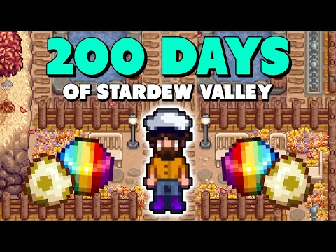 I Played 200 Days of Stardew Valley
