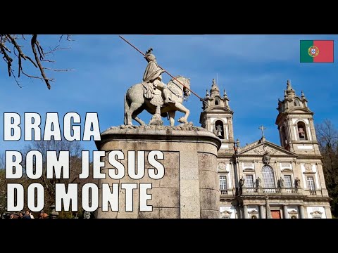 BRAGA - Visita ao Santuário Bom Jesus do Monte #braga #portugal