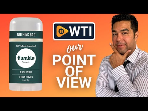 Humble Brands Black Spruce Deodorant - WTI product video review