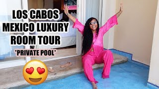 MEXICO ROOM TOUR!!!! (Luxury In Suite Pool)