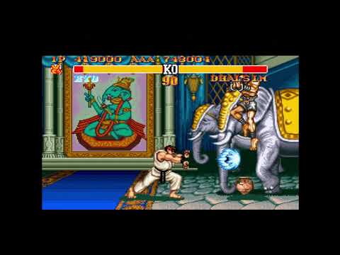 Super Nintendo Longplay - Street Fighter 2 Turbo (Ryu)