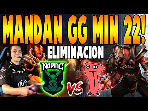 NO PING vs THE CUT [BO3] - ELIMINACIÓN "Mandan GG Min 22" - BTS Pro Series Season 5 DOTA 2