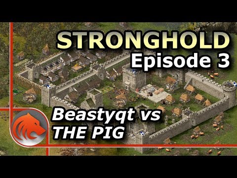 Stronghold 1: Beastyqt vs The Pig! | Full Campaign Playthrough HD | Episode 3