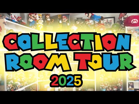 Super Mario Collection Room Tour 2025 - Super Dan