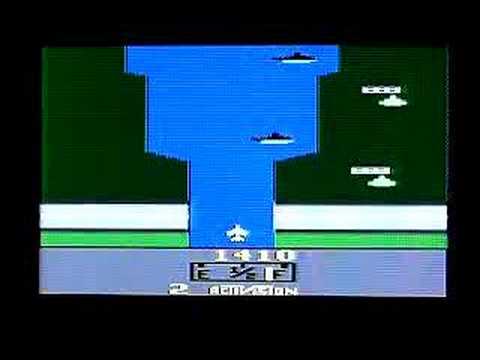 River Raid on Atari 2600. Gameplay & Commentary