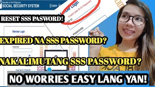 How to reset sss password|sss forgot password|sss expired password