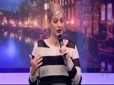 Christina Pazsitzky on Showtime's "Live From Amsterdam"