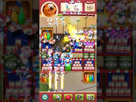 Toon blast 3214 Crown 3 stars