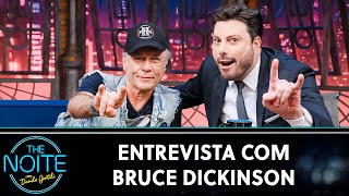 Entrevista com o vocalista do Iron Maiden, Bruce Dickinson | The Noite (13/05/24)