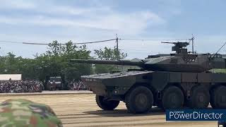2023年　陸上自衛隊千僧駐屯地創立記念祭　16式機動戦闘車機能展示