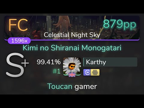 [8.53⭐Live] Karthy | Amatsuki - Kimi no Shiranai Monogatari [Celestial] +HDDT 99.41% {#1 879pp FC}