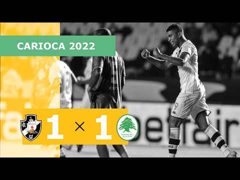 Vasco 1 x 1 Boavista - Gols - 29/01 - Campeonato Carioca 2022