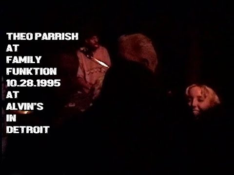 Theo Parrish @ Family Funktion 10.28.1995 @ Alvin's, Detroit