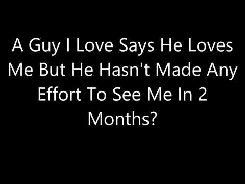 YouTube video about: Why hasn't he told me he loves me?