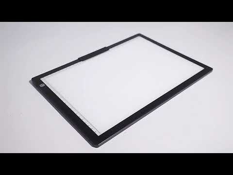 How to Use a Light Pad for Painting Art | LED Tracing Light Pad.
