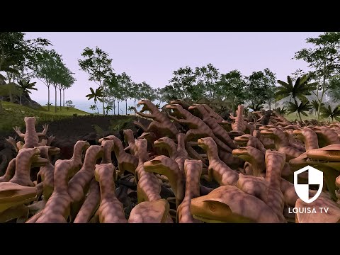 13.000 Scarecrows vs 12.000 Velociraptors- Ultimate Epic Battle Simulator 2- UEBS 2