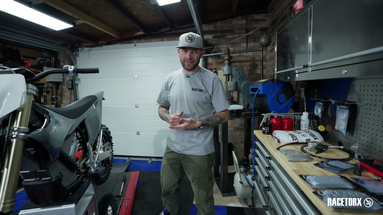 Racetorx Stark Varg Titanium Sprocket bolt, Spacer and covers install