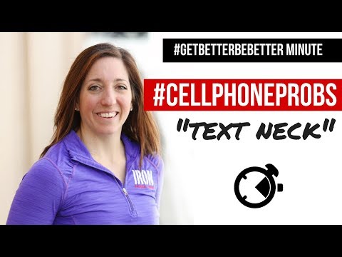 Text Neck Pain Relief Exercises | Get Better Be Better Minute