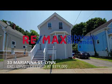 East Lynn home for sale.  Large fenced in yard!  33 Marianna St, Lynn, MA