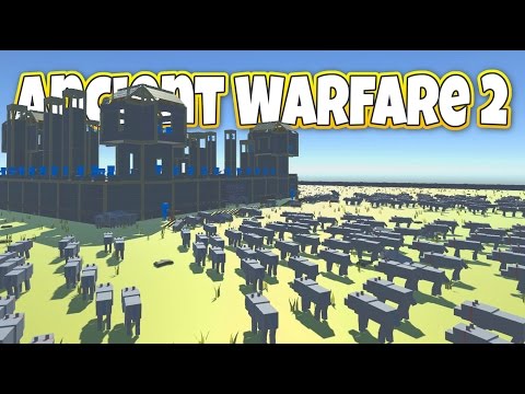 1000 Wolves Siege a Castle! - Let's Play Ancient Warfare 2 Gameplay