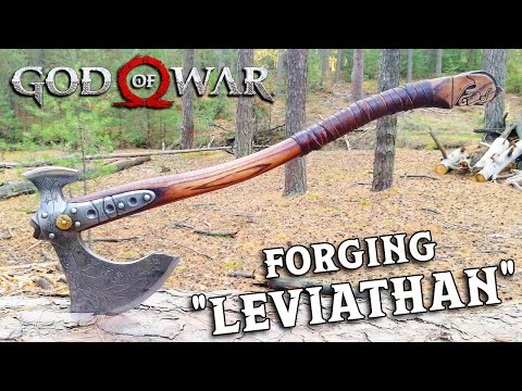 Forging the best KRATOS' AXE ever - Making of, Review & Test | God of War 4 [4K]