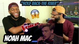 The Voice 2017 Knockout - Noah Mac: "Hold Back the River" (REACTION)