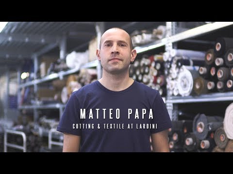 Lardini #MadeInFilottrano Matteo Papa