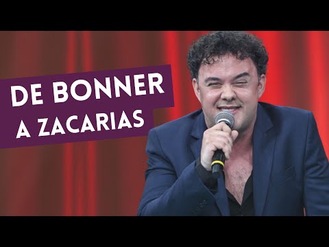 Gui Santana impressiona com imitações no palco do Faustão