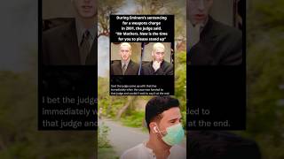 During Eminem&#39;s sentencing for a weapons chargein 2001, the judge said,&quot;Mr Mathers.