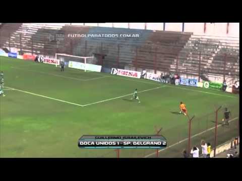 Los goles de Boca Unidos 1 Sportivo Belgrano 2. Fecha 19. Torneo Primera B Nacional.FPT