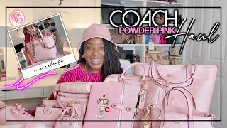 Coach Powder Pink Collection Must-Haves: Bags & Accessories Galore!