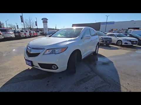 2013 Acura RDX AWD in White for sale at Pine Tree Ford in Woodbridge, ON