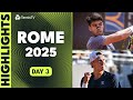 Alcaraz Makes Rome Return Defending Champion Zverev Plays More Rome 2025 Highlights Day 3