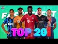 Top 20 Fastest Football Players in 2021