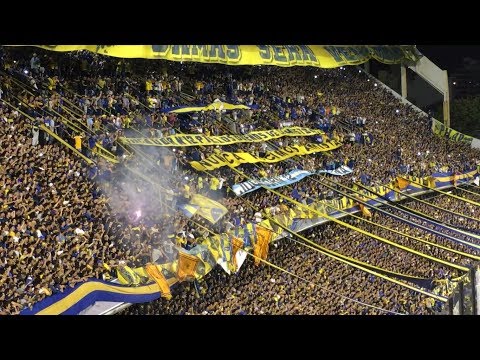 "Y vamos Boca no podemos perder (EXPLOTA) Boca vs Palmeiras Lib18" Barra: La 12 • Club: Boca Juniors