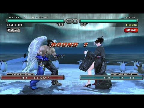 67_4 Devil Jin vs Asuka - Tekken 5 Dark Resurrection PS3 HD 2022 ( Uchiha x24 )