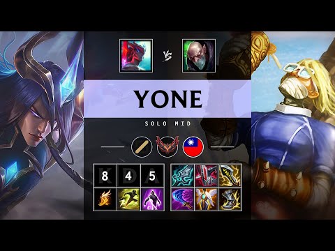 Yone Mid vs Singed - TW Grandmaster Patch 25.18