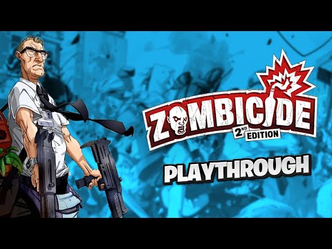 Zombicide 2nd Edition Playthrough - M1 City Blocks