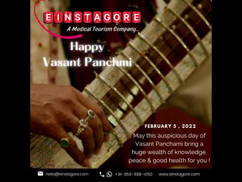 Einstagore wishes Happy Vasant Panchami 2022