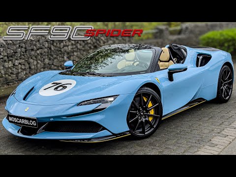 1000HP NEW Ferrari SF90 SPIDER Review and Drive! The Revuelto killer!