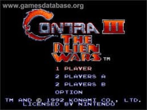 Contra III: The Alien Wars (NES Cartridge) (Analogue Super NT) (Full Play Through)