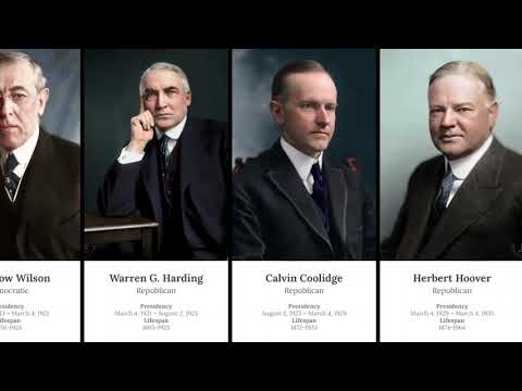 U.S. Presidents - from Washington to Biden | 2021