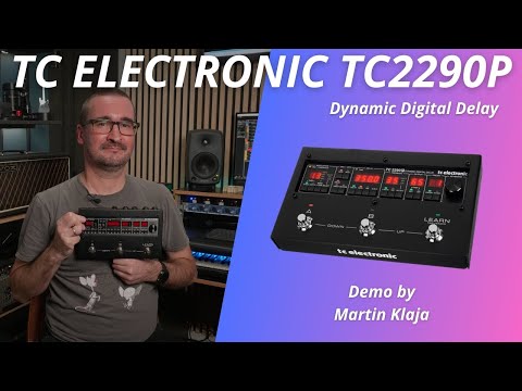 TC Electronic // TC2290P Dynamic Digital Delay // Demo by Martin Klaja