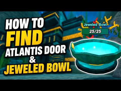 How to FIND ATLANTIS and GET TRIDENT BUCKET in DRAIN THE LAKE Roblox